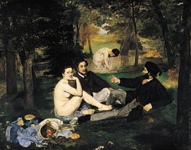Psikiyatri uzmanı - Agah Aydın, Édouard Manet'nin, Kırda Öğle Yemeği tablosunu yorumluyor...